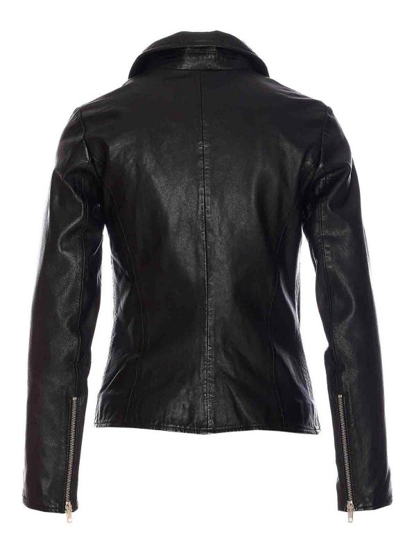 Bully: leather jacket online - Leather Jacket