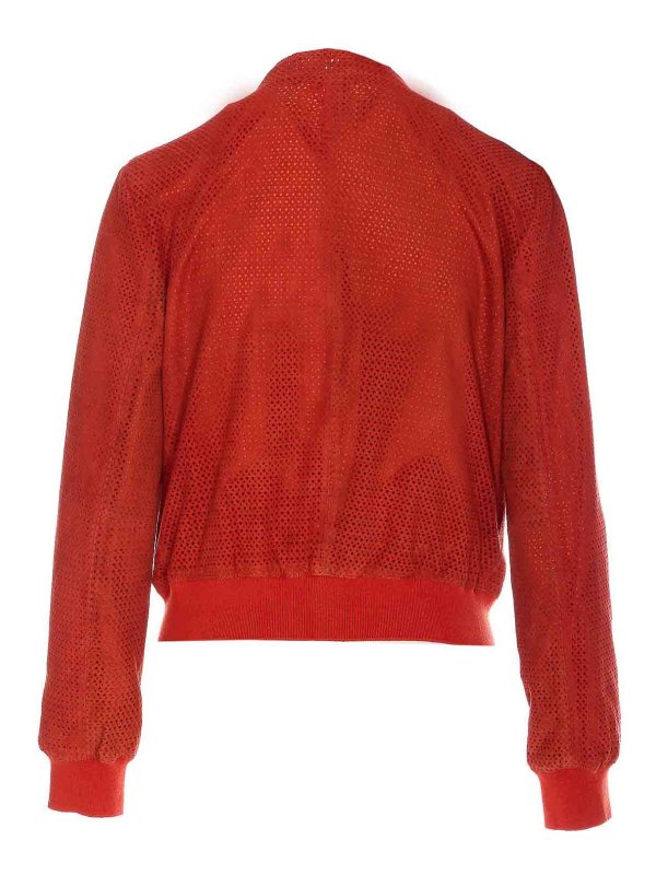 Bully: Lederjacken online - Lederjacke - Rot