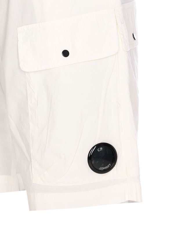 The Best Shops C.P. COMPANY: トラウザーショーツ - ショートパンツ - 白