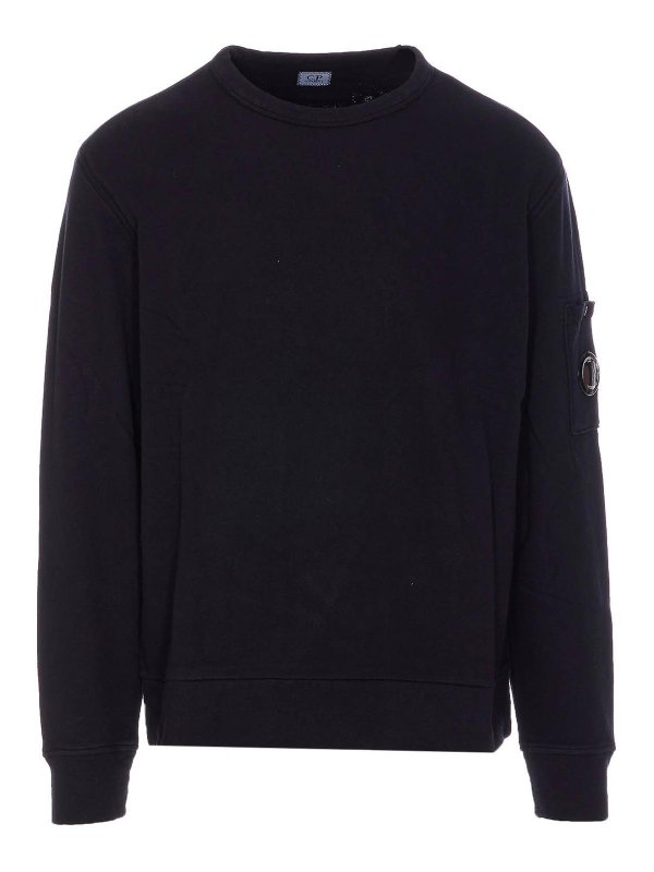 C.P. COMPANY: Sweatshirts & Pulls - Sweat-Shirts - Bleu
