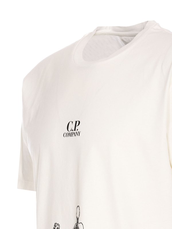 The Best Shops C.P. COMPANY: Tシャツ - Tシャツ - 白