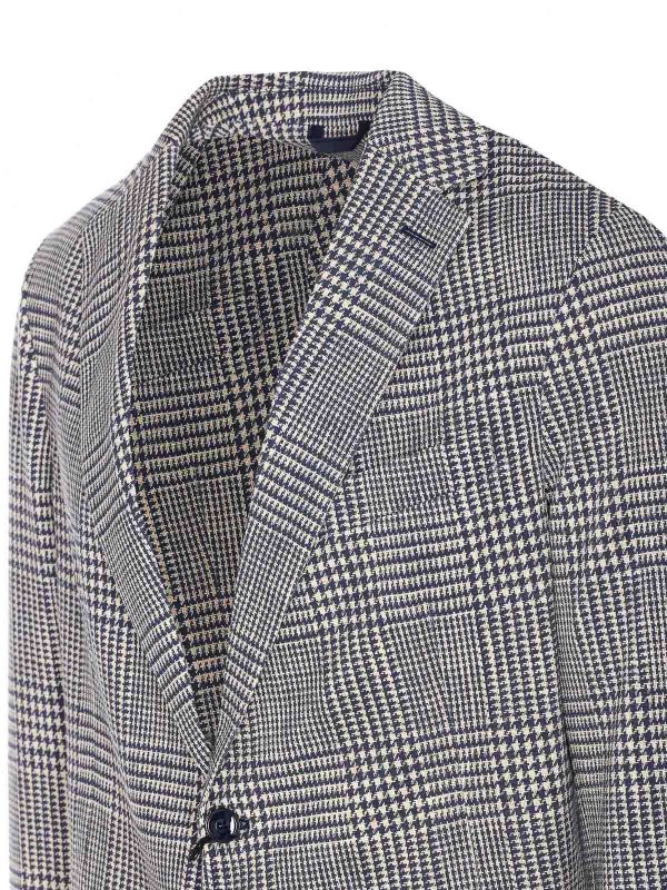 The Best Shops CIRCOLO 1901: casual jackets - Indigo Check Jacket
