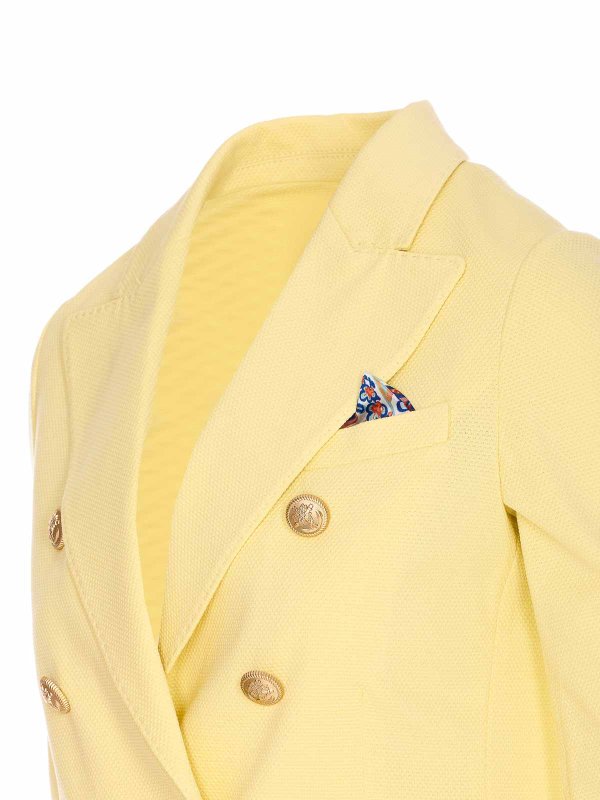 The Best Shops CIRCOLO 1901: Maßgeschneiderte und Dinner-Jacken - Abendjacke - Gelb