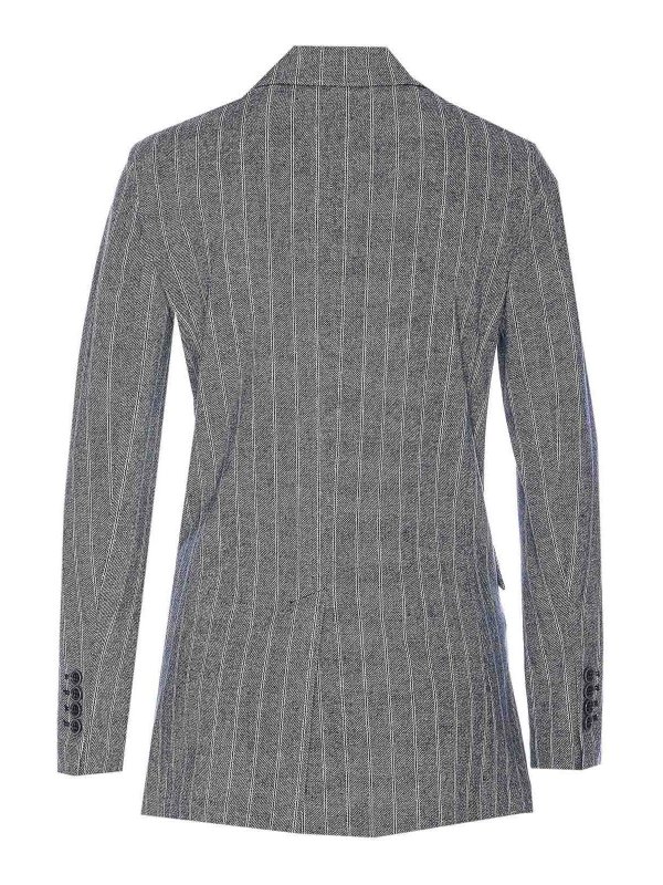 CIRCOLO 1901: blazers online - Blue Double Breasted Buttons Closure