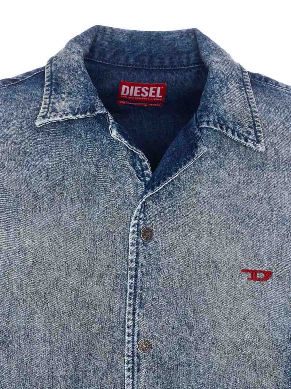 Hemd - Blau shop online: DIESEL
