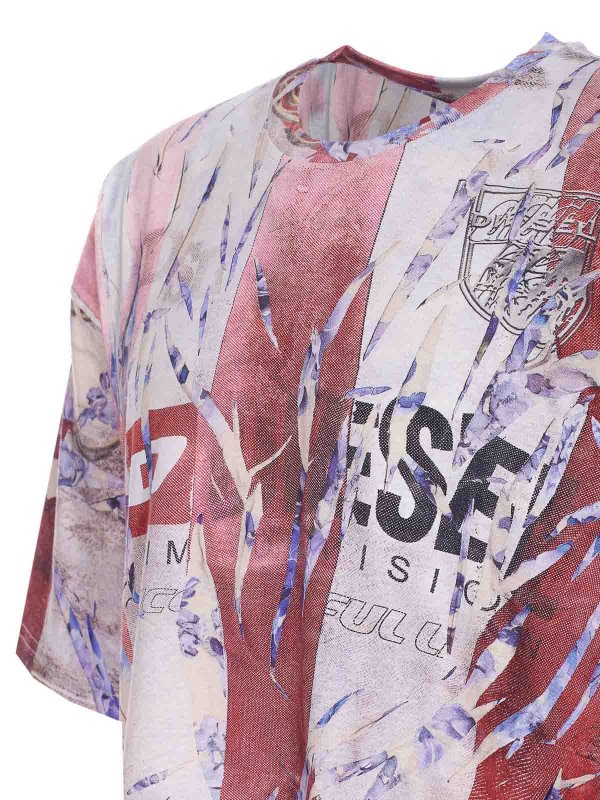 The Best Shops DIESEL: T-shirts - T-Shirt - Rot