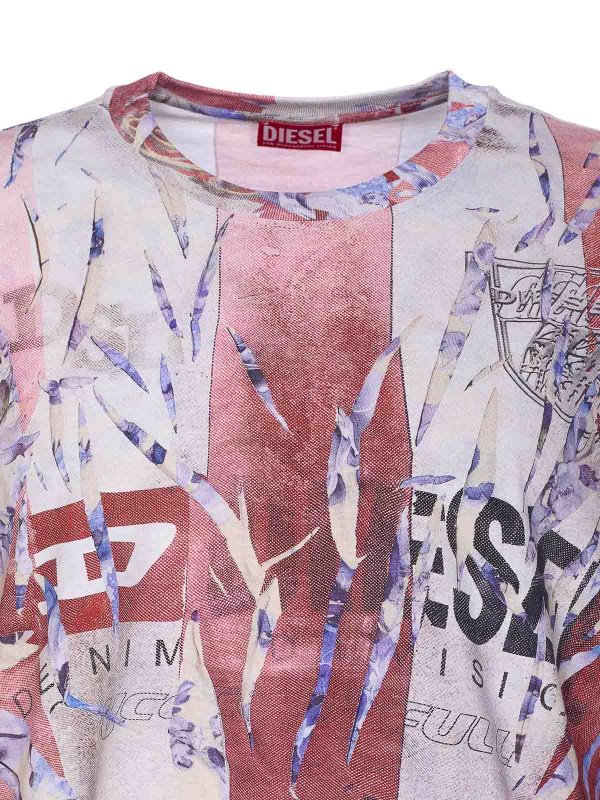 DIESEL buy online T-Shirt - Rot