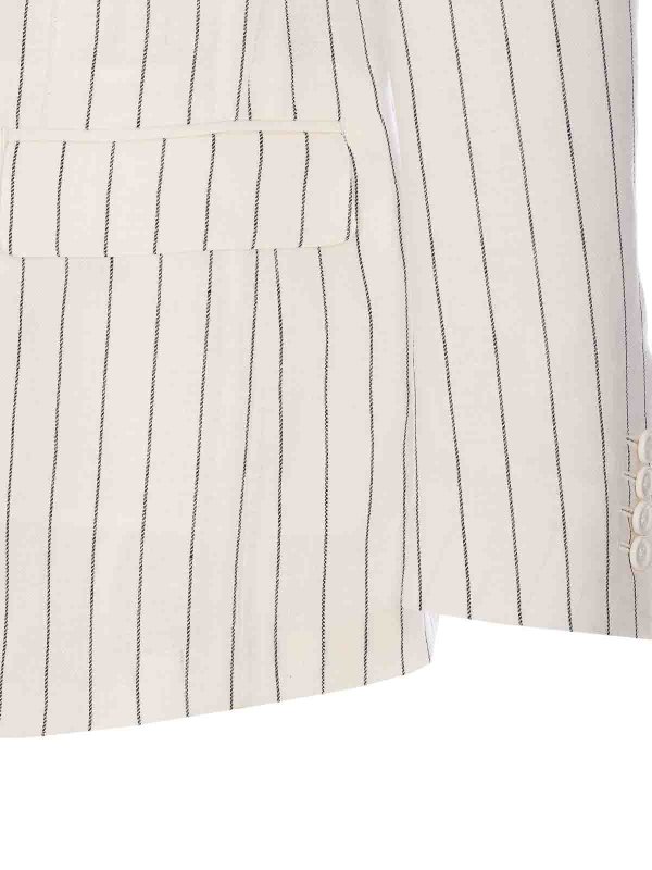 The Best Shops DOLCE & GABBANA: blazers - Pinstriped Blazer
