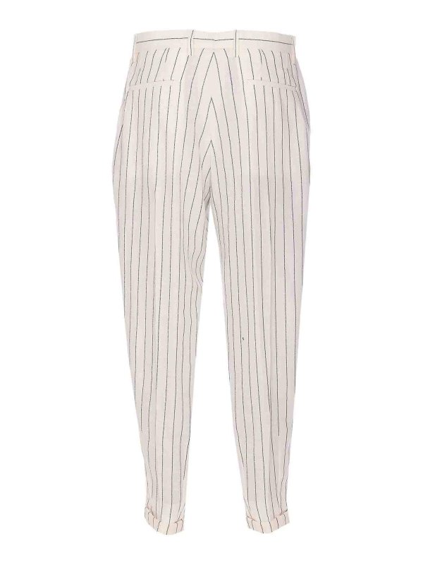 DOLCE & GABBANA: pantaloni casual online - Pantaloni a doppia piega