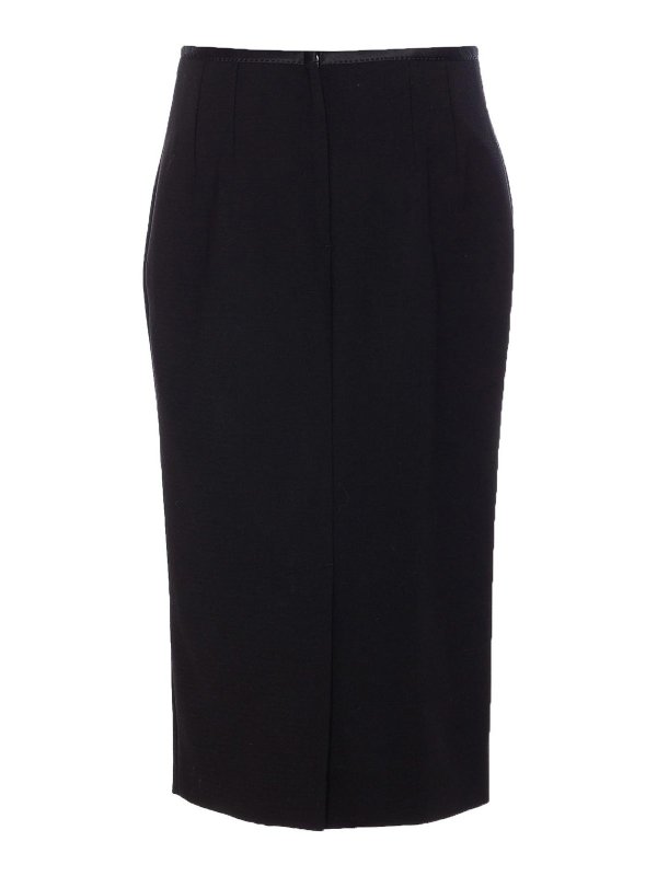 DOLCE & GABBANA: Knee length skirts & Midi online - Black Skirt