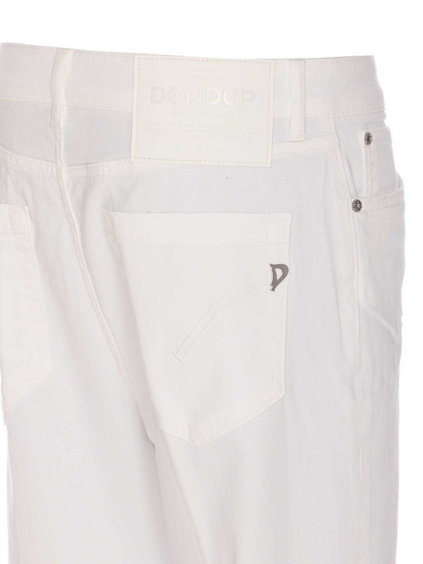 The Best Shops DONDUP: Pantalones casual - Pantalón Casual - Blanco