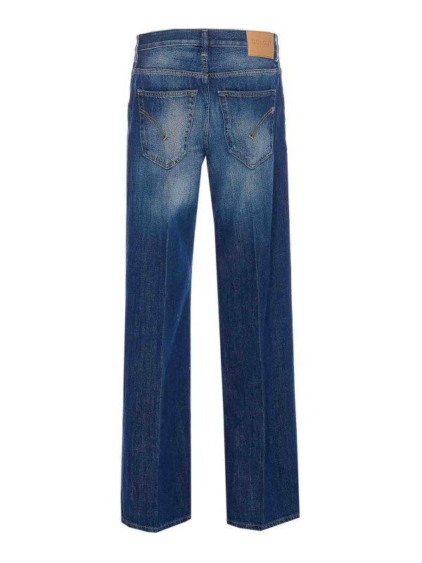 DONDUP: ストレートジーンズ online - ストレートジーンズ - ブルー