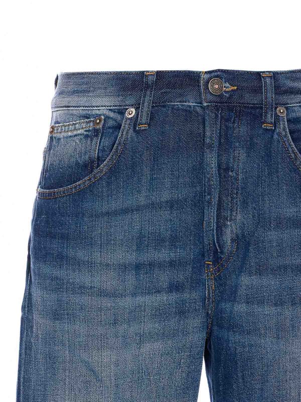 ストレートジーンズ - ブルー shop online: DONDUP