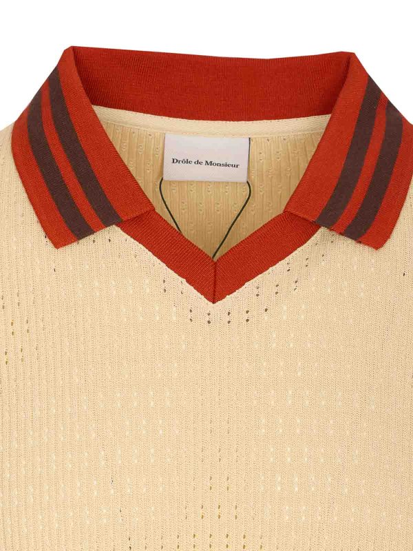 ポロシャツ - ベージュ shop online: DRÔLE DE MONSIEUR