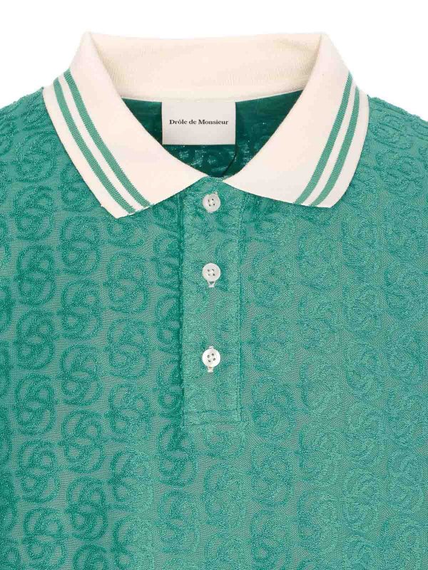 Green Polo shop online: DRÔLE DE MONSIEUR