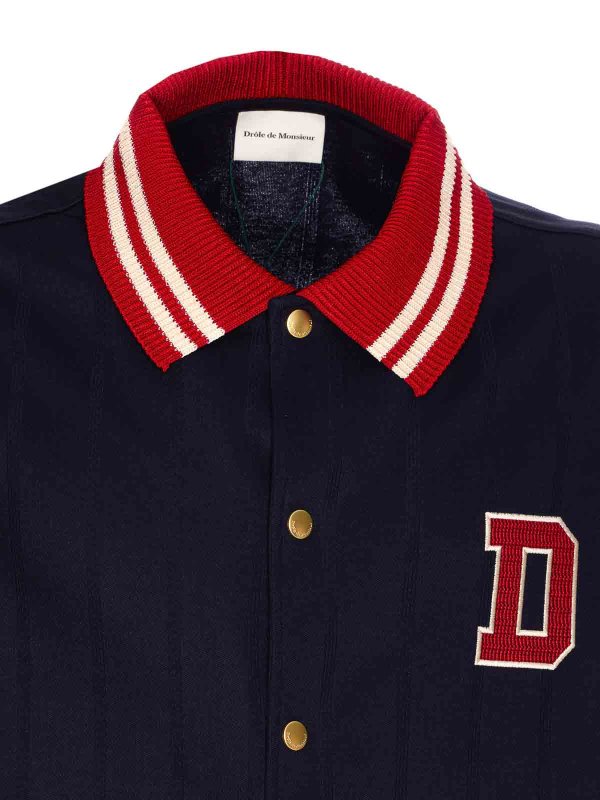 Chemise - Bleu shop online: DRÔLE DE MONSIEUR