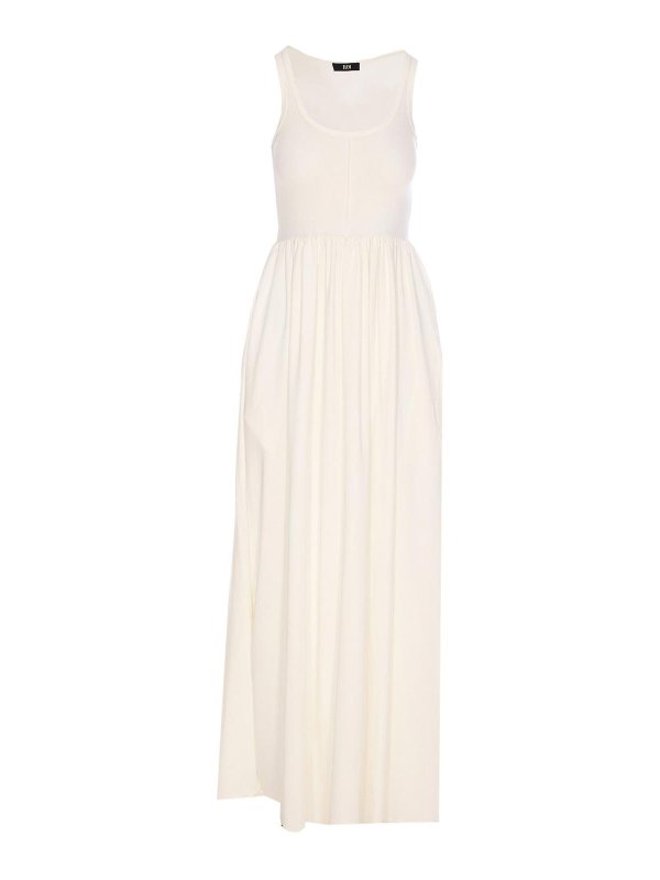 ELEH: ニーレングスドレス - 膝丈ドレス - 白