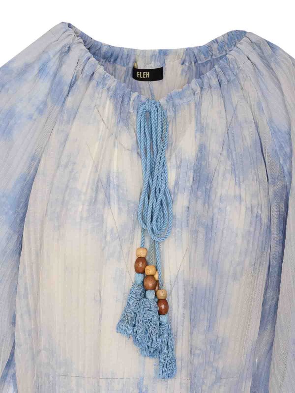 シャツ - ブルー shop online: ELEH