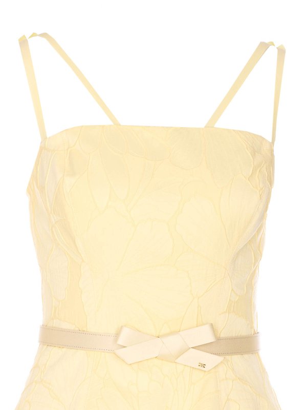 Vestido Midi - Amarillo shop online: ELISABETTA FRANCHI