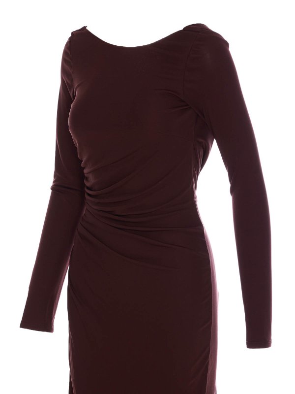 The Best Shops ELISABETTA FRANCHI: マキシドレス - マキシドレス - ブラウン