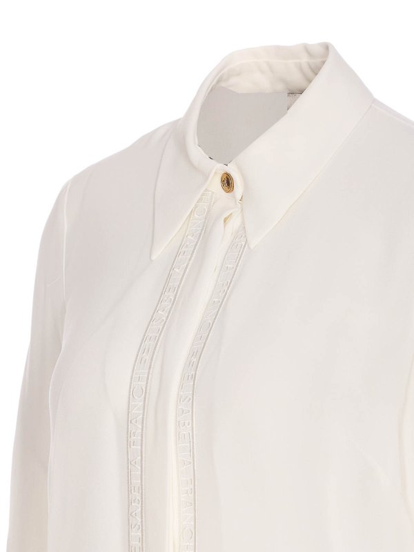 The Best Shops ELISABETTA FRANCHI: Hemden - Hemd - Weiß