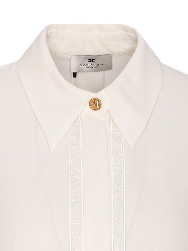 Hemd - Weiß shop online: ELISABETTA FRANCHI