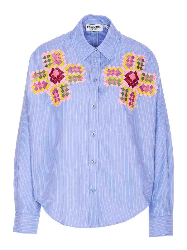 ESSENTIEL ANTWERP: Hemden - Hemd - Blau