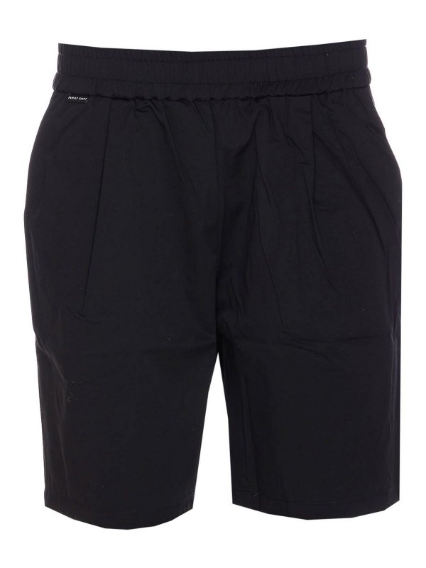 FAMILY FIRST: トラウザーショーツ - ショートパンツ - 黒