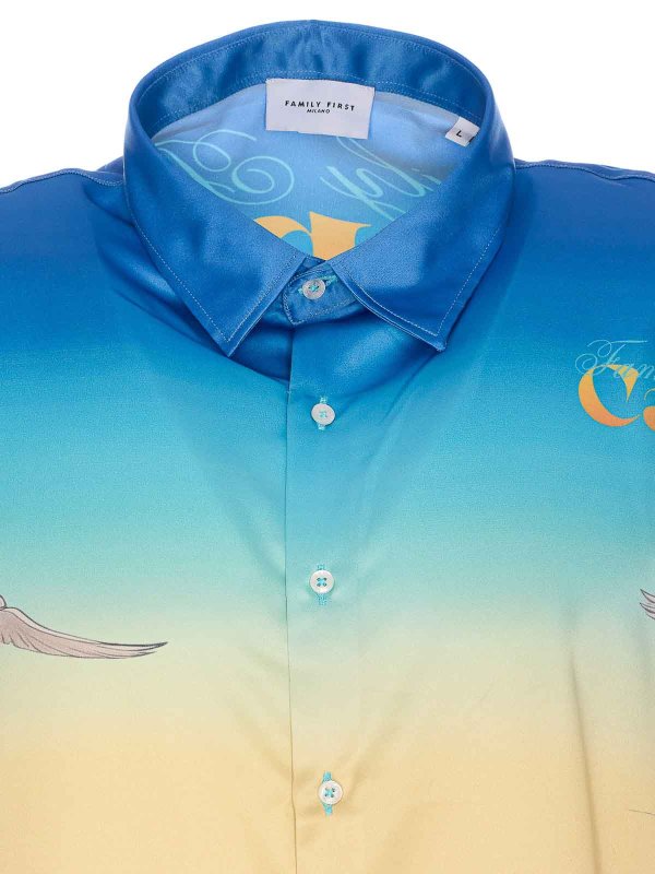 Camicia multicolore milano shop online: FAMILY FIRST