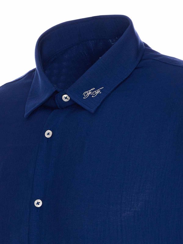 The Best Shops FAMILY FIRST: shirts - Milano Blue Shirt
