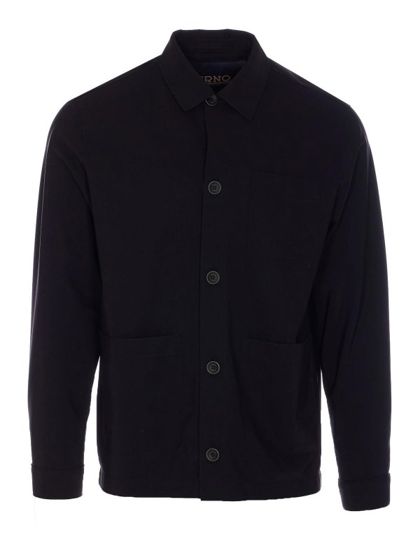 HERNO: Casualjacken - Casualjacke - Schwarz