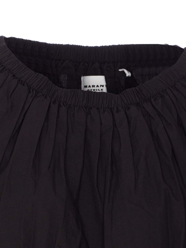 トップ/タンクトップ - 黒 shop online: Isabel Marant Etoile