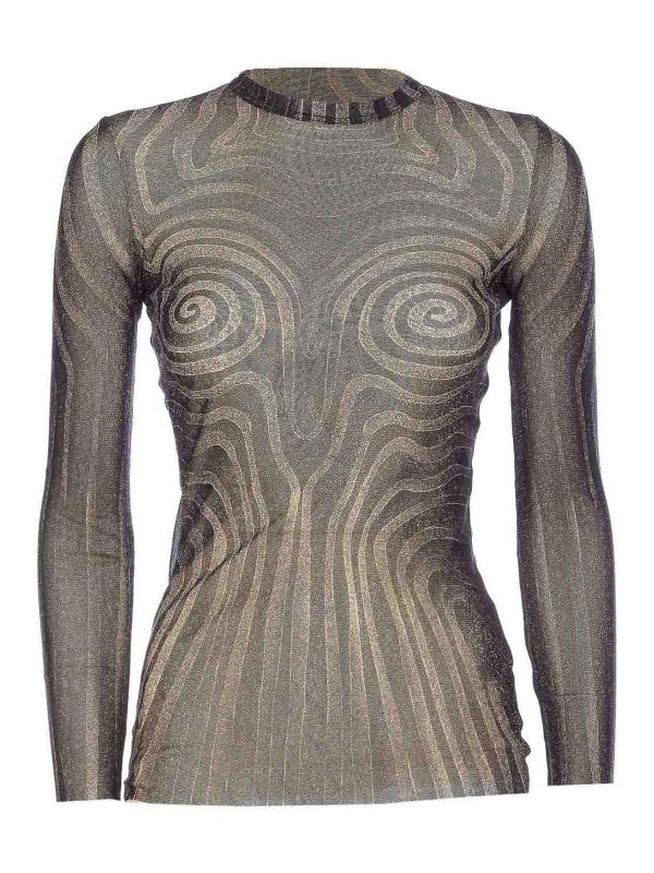 JEAN PAUL GAULTIER: Tops und Tank Tops online - Top - Schwarz