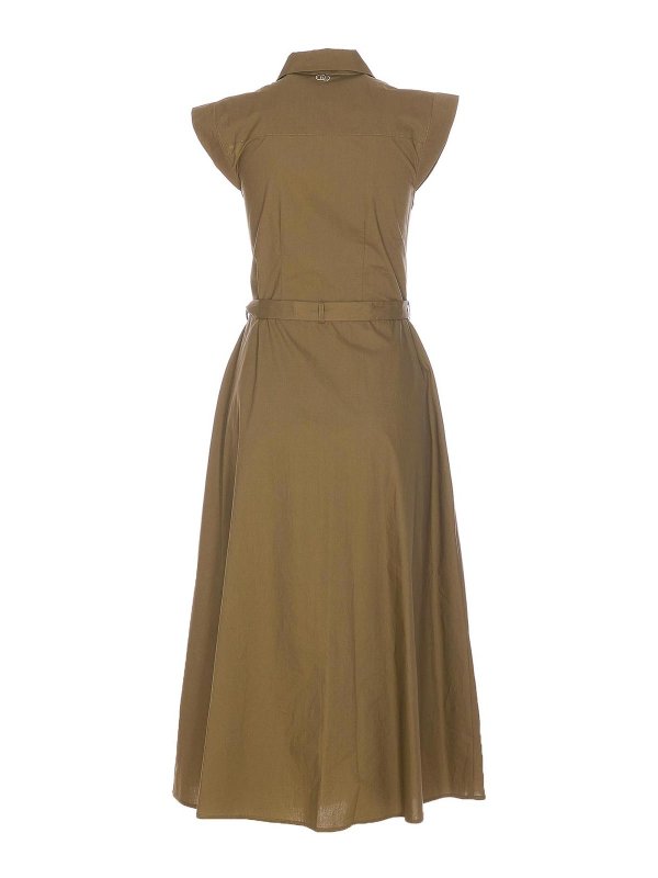 Liu Jo: knee length dresses online - Green Dress