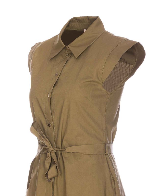 The Best Shops Liu Jo: knee length dresses - Green Dress