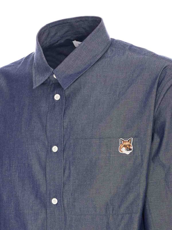 The Best Shops MAISON KITSUNÉ: シャツ - シャツ - ブルー