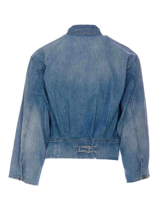 Maison Margiela: denim jacket online - Denim Jacket