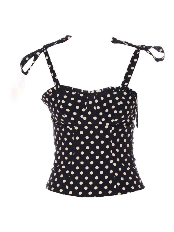 MAR DE MARGARITAS: トップス＆タンクトップ - トップ/タンクトップ - 黒