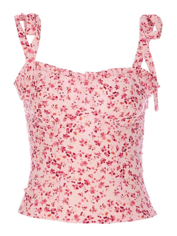 MAR DE MARGARITAS: Tops & Tank tops - Pink Deasy Top