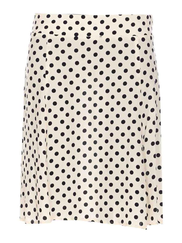 MAR DE MARGARITAS: Jupes midi et au genou - Jupe Midi - Blanc