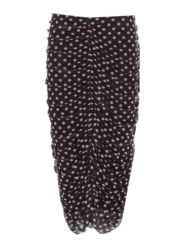 MAR DE MARGARITAS: Jupes midi et au genou - Jupe Midi - Noir