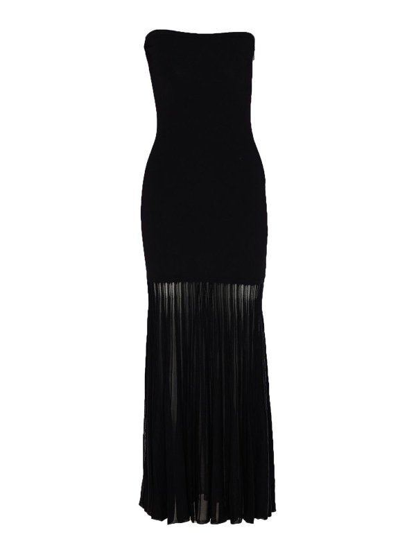 Michael Michael Kors: Robe longueur genou - Robe Au Genou - Noir