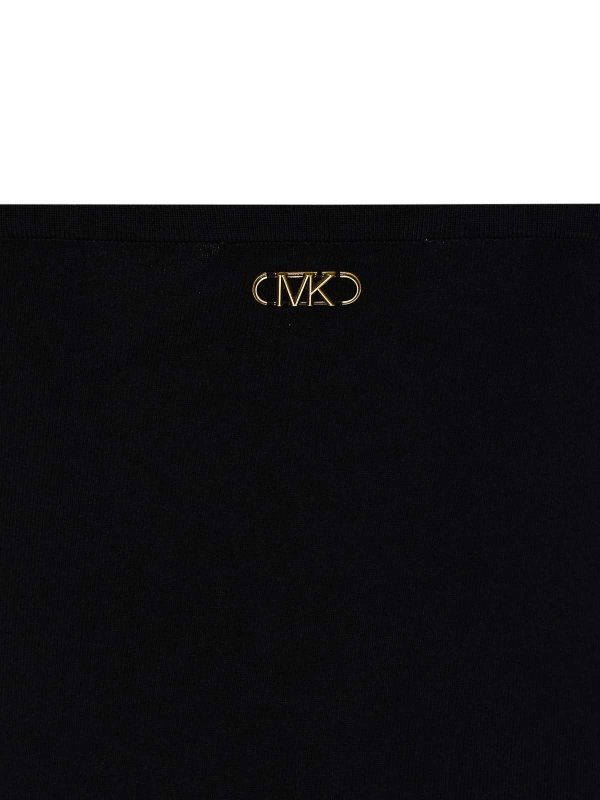 The Best Shops Michael Michael Kors: Robe longueur genou - Robe Au Genou - Noir