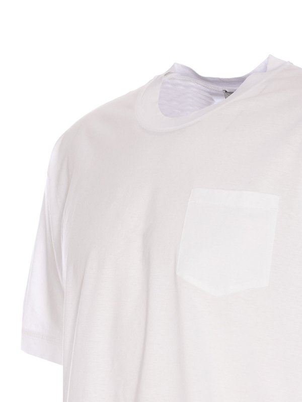 The Best Shops Paolo Pecora: T-shirts - T-Shirt - Weiß