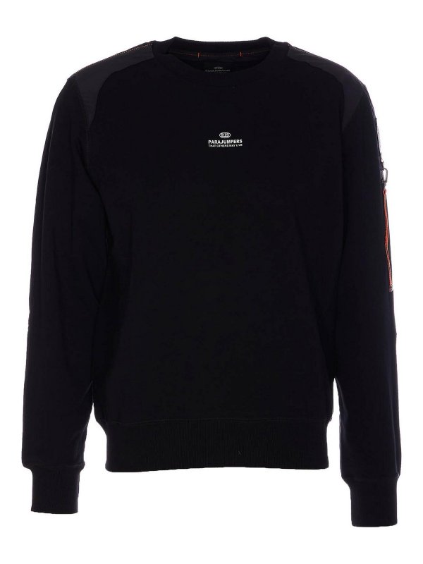 PARAJUMPERS: Sudaderas y suéteres - Sudadera - Negro