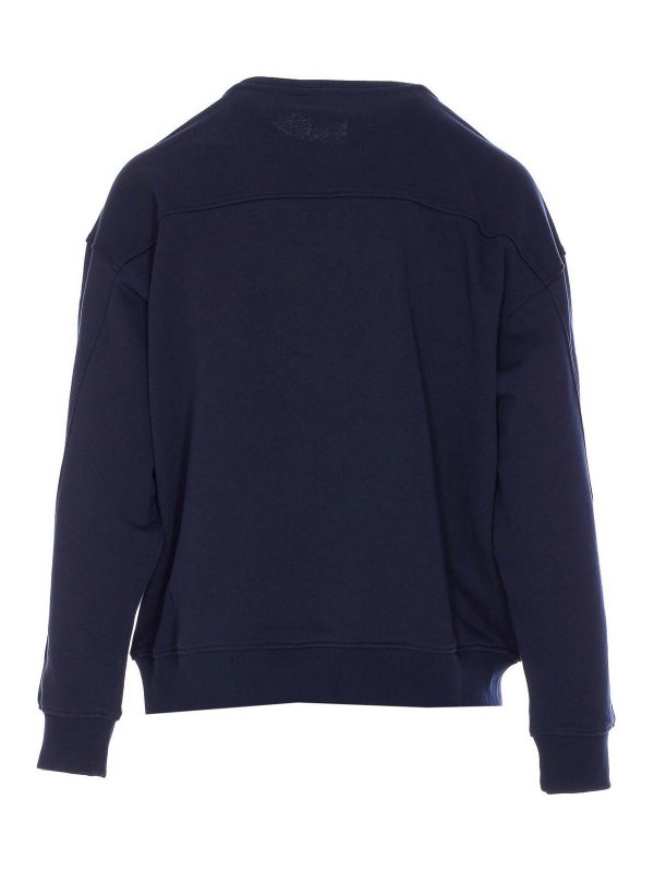 Pinko: Felpe e maglie online - Felpa blu Nelly