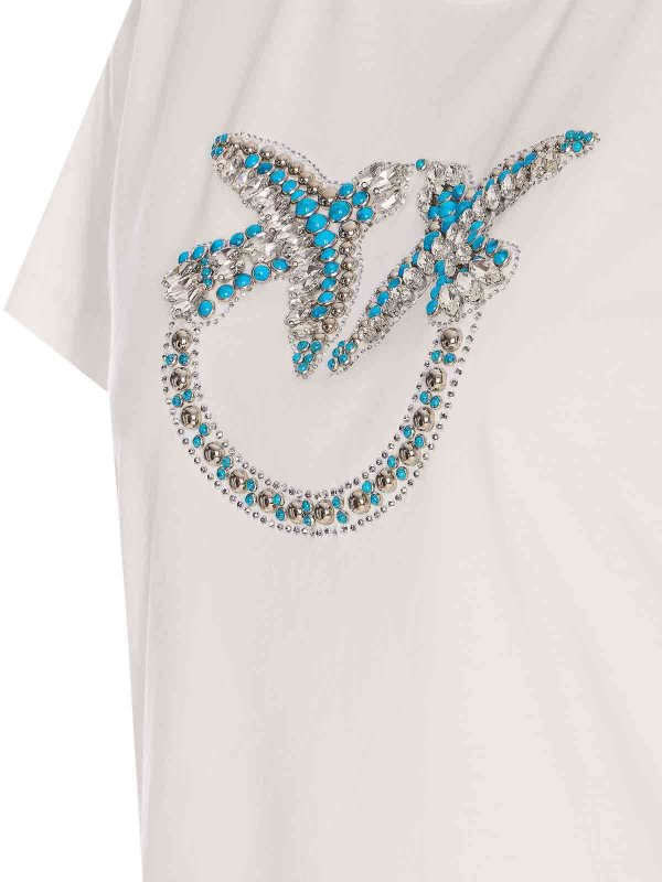 The Best Shops Pinko: T-shirts - T-Shirt - Weiß