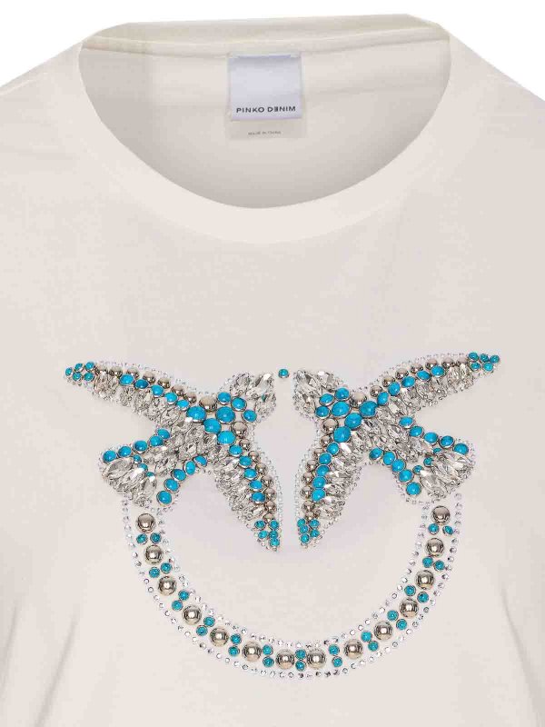 T-Shirt - Weiß shop online: Pinko