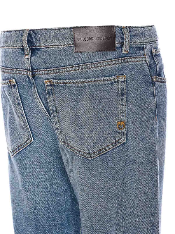 The Best Shops Pinko: Bootcut - Bootcut Jeans - Blau