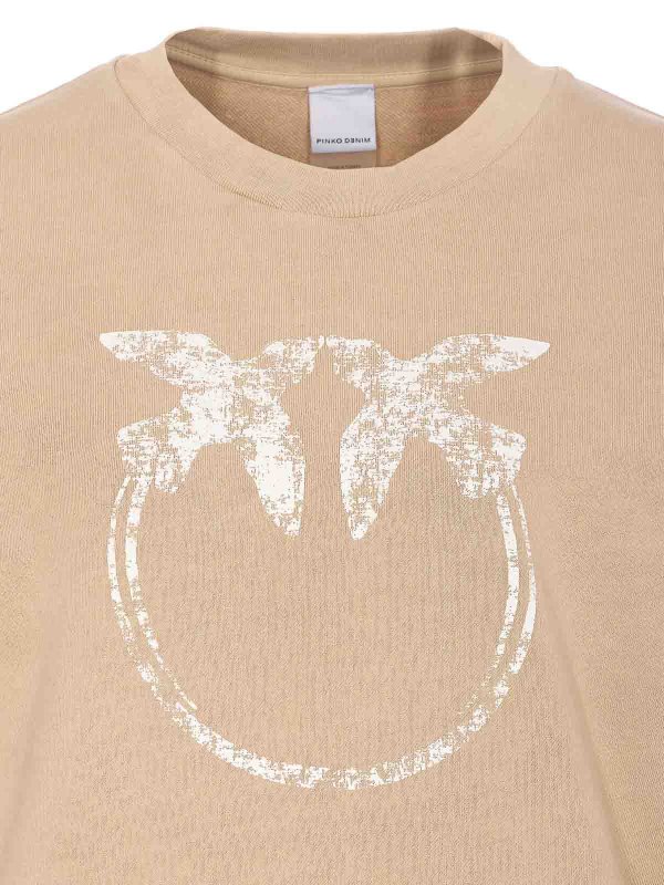 スウェットシャツ/セーター - ベージュ shop online: Pinko